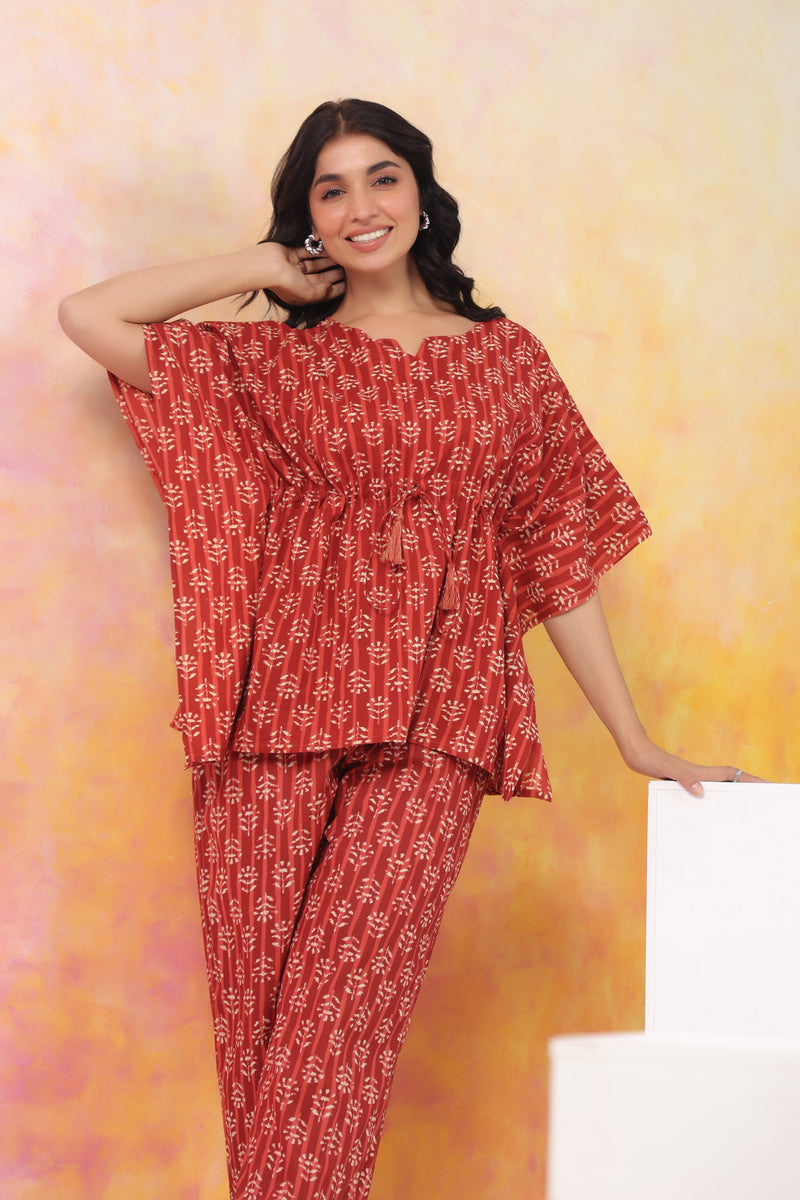 Ichaa Pure Cotton Night Suit
