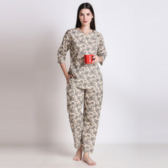 Ichaa Pure Cotton Night Suit