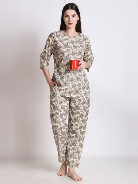 Ichaa Pure Cotton Night Suit