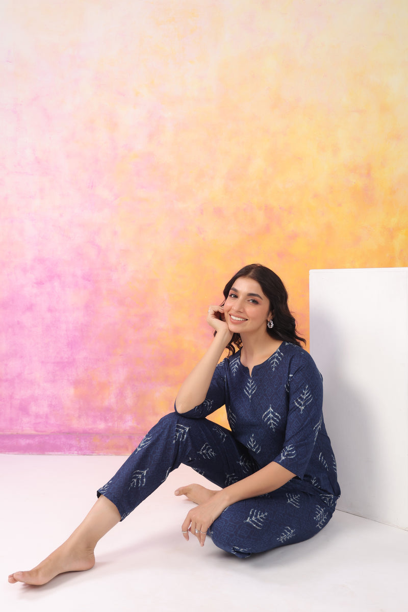 Ichaa Pure Cotton Night Suit