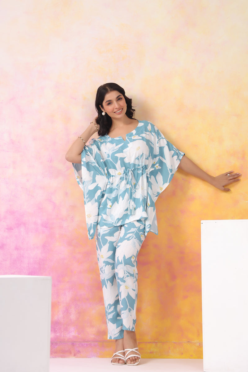 Premium Rayon Printed Night Suit