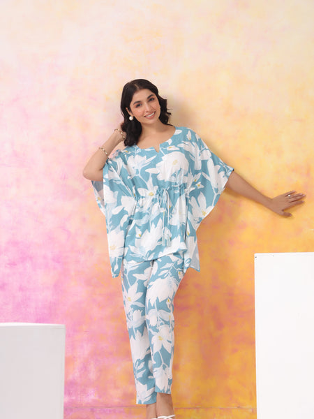 Premium Rayon Printed Night Suit