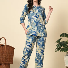 Ichaa Pure Cotton Night Suit