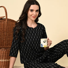 Ichaa Pure Cotton Night Suit