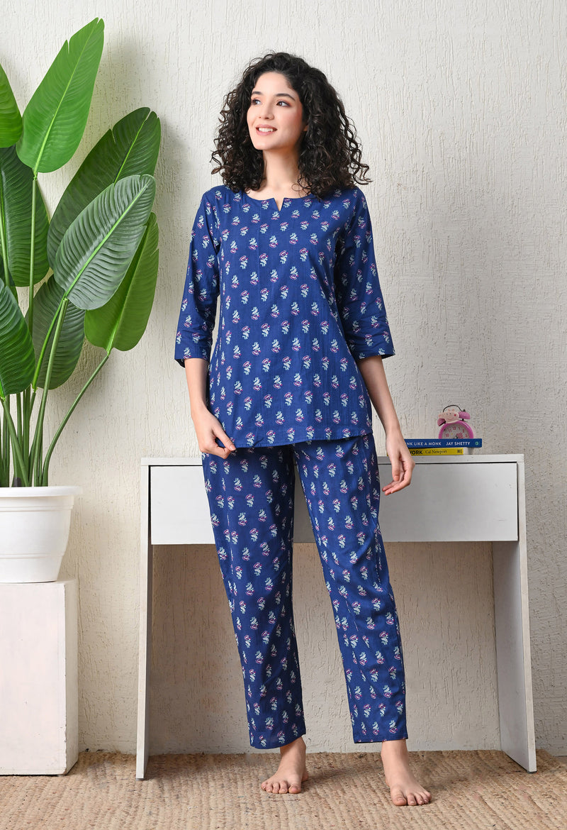 Ichaa Pure Cotton Night Suit