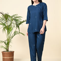 Premium Rayon Printed Night Suit