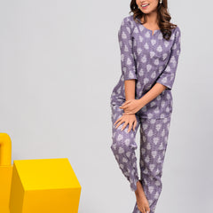 Ichaa Pure Cotton Night Suit