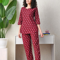 Ichaa Pure Cotton Night Suit