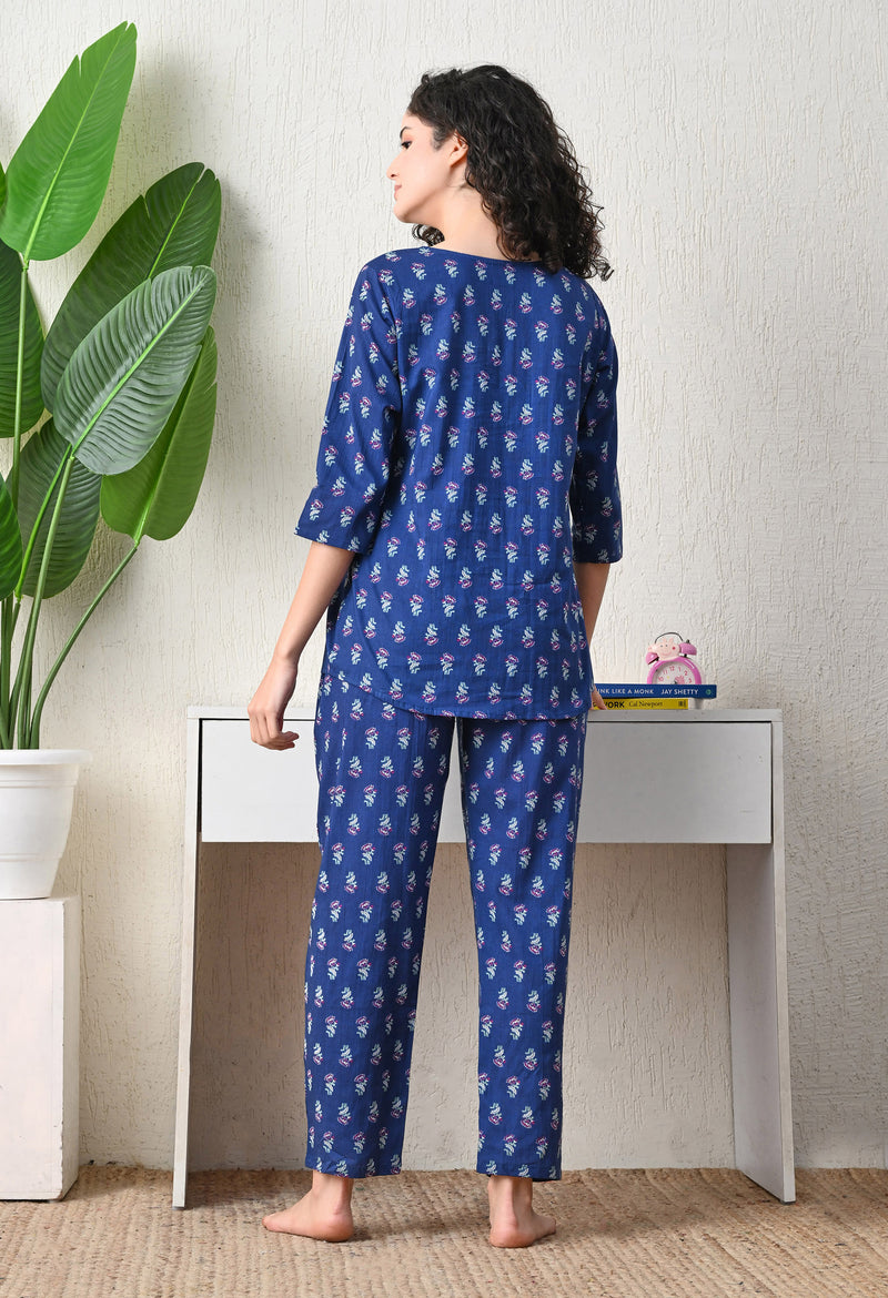Ichaa Pure Cotton Night Suit