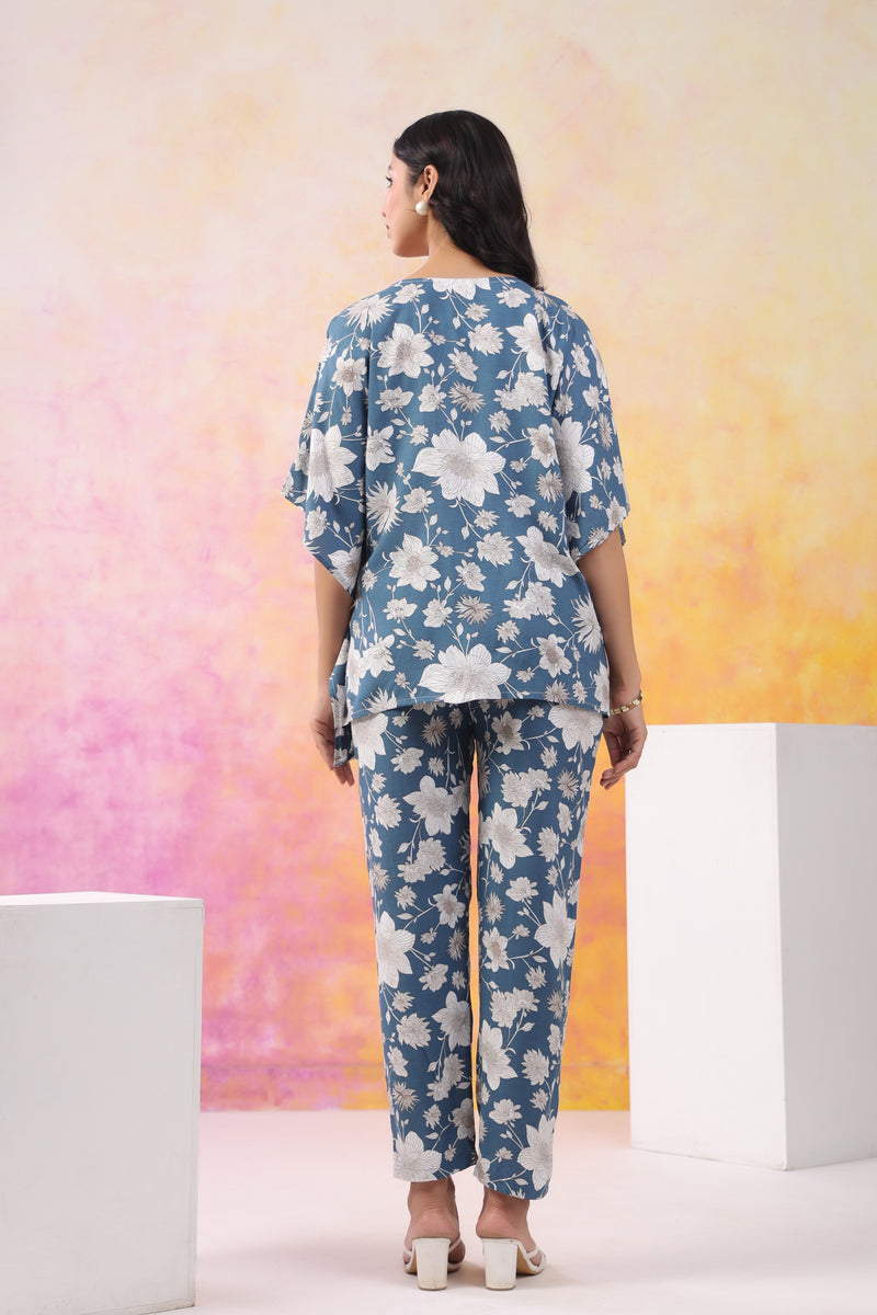 Premium Rayon Printed Night Suit