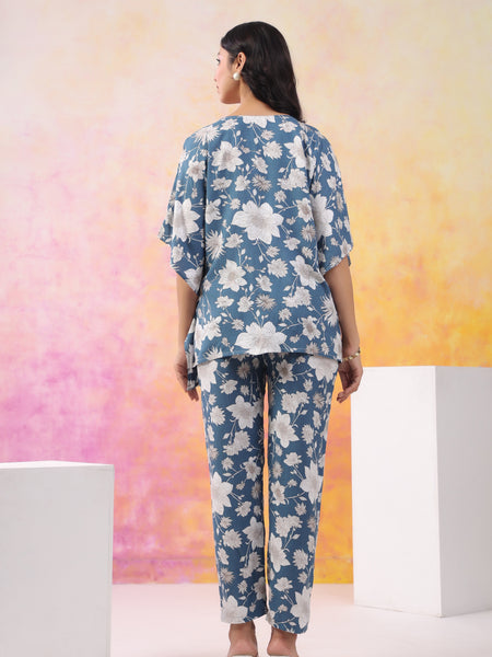 Premium Rayon Printed Night Suit
