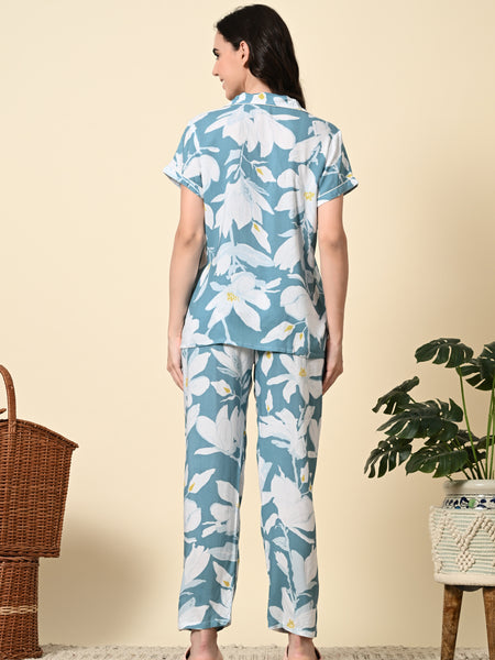 Premium Rayon Printed Night Suit