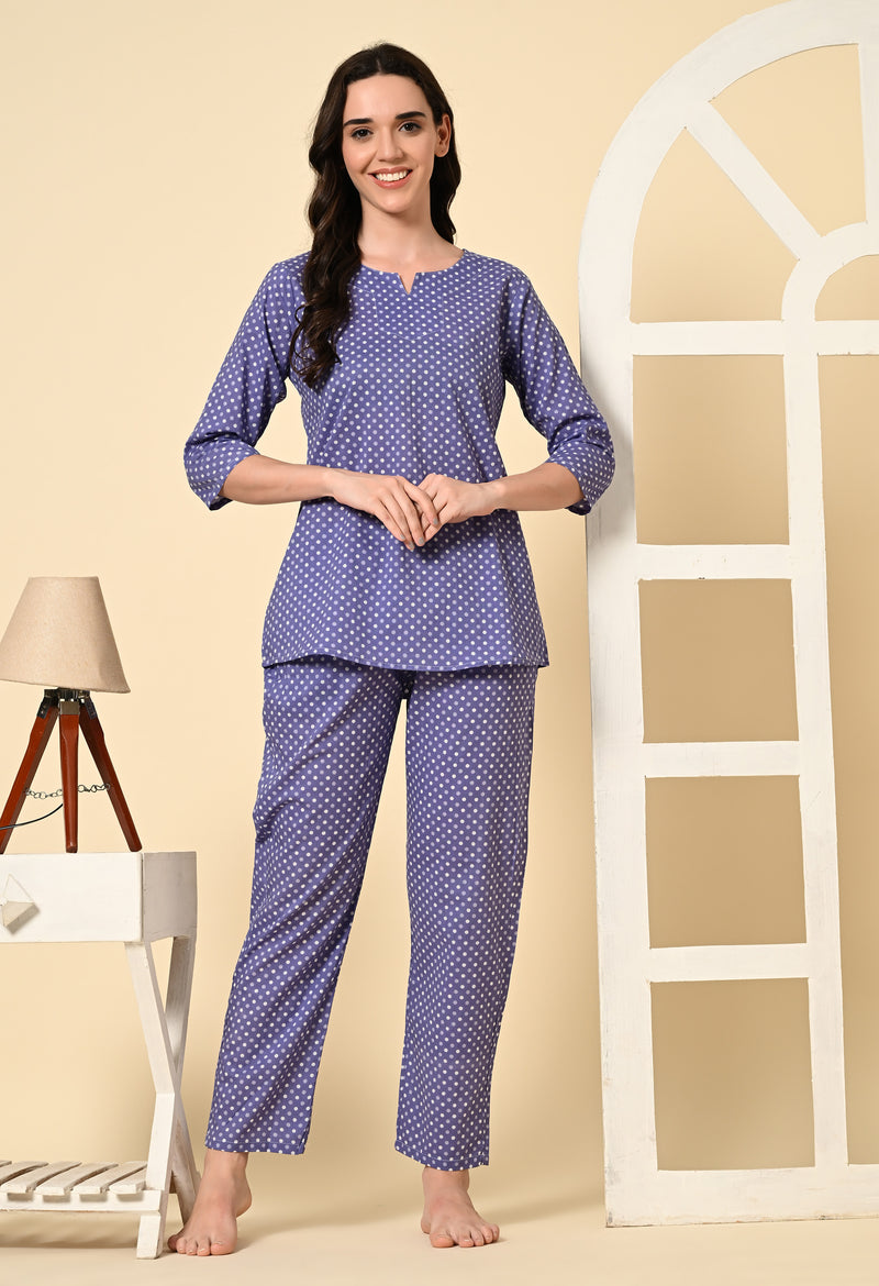 Ichaa Pure Cotton Night Suit