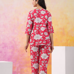 Premium Rayon Printed Night Suit
