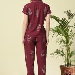 Premium Rayon Printed Night Suit