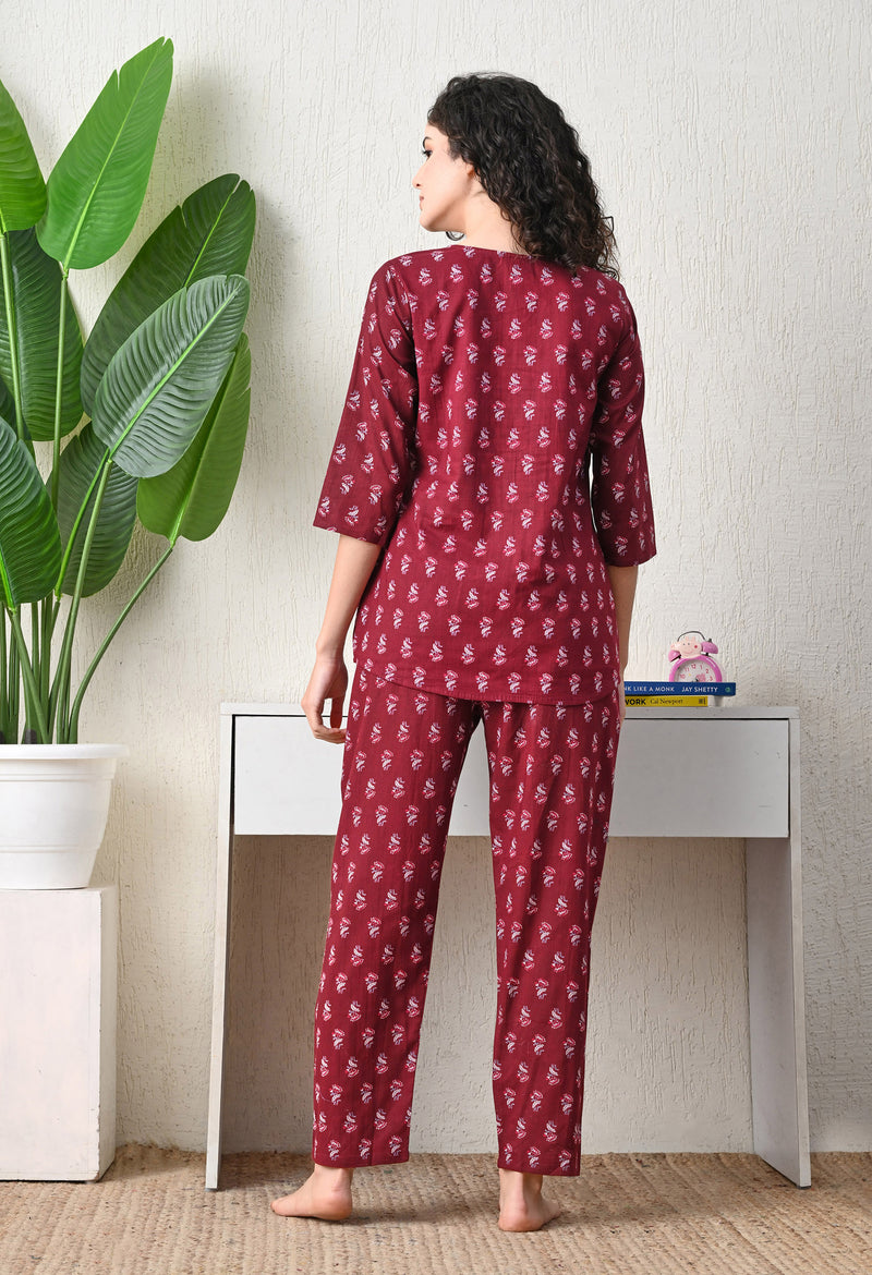 Ichaa Pure Cotton Night Suit
