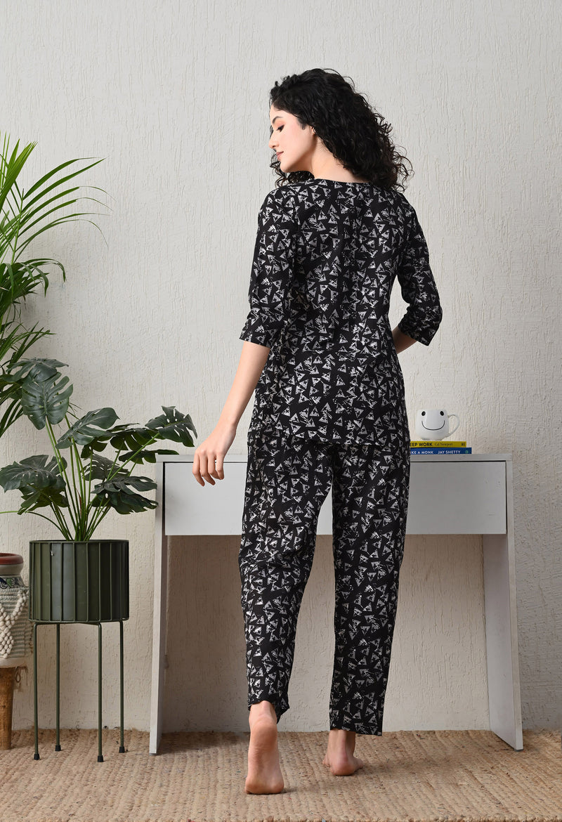 Ichaa Pure Cotton Night Suit