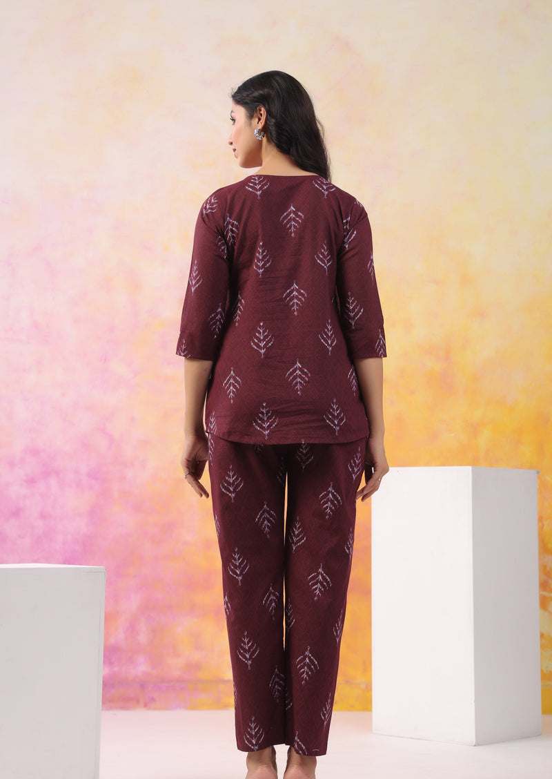 Ichaa Pure Cotton Night Suit