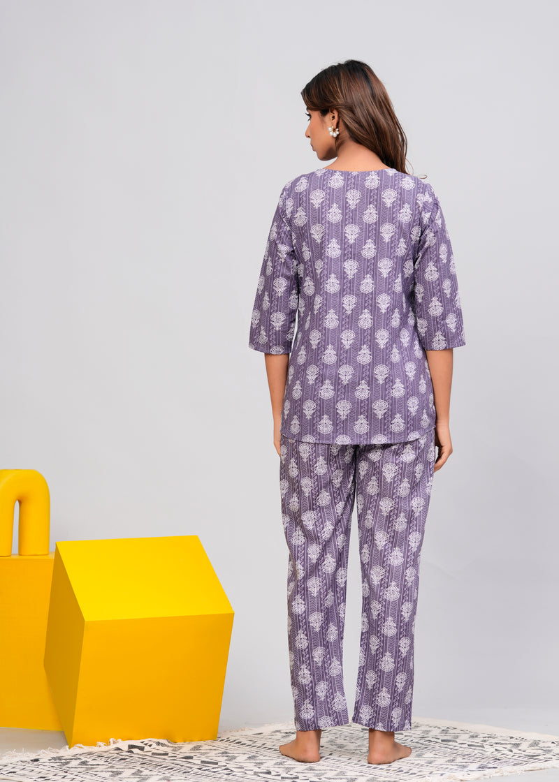 Ichaa Pure Cotton Night Suit