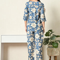 Premium Rayon Printed Night Suit