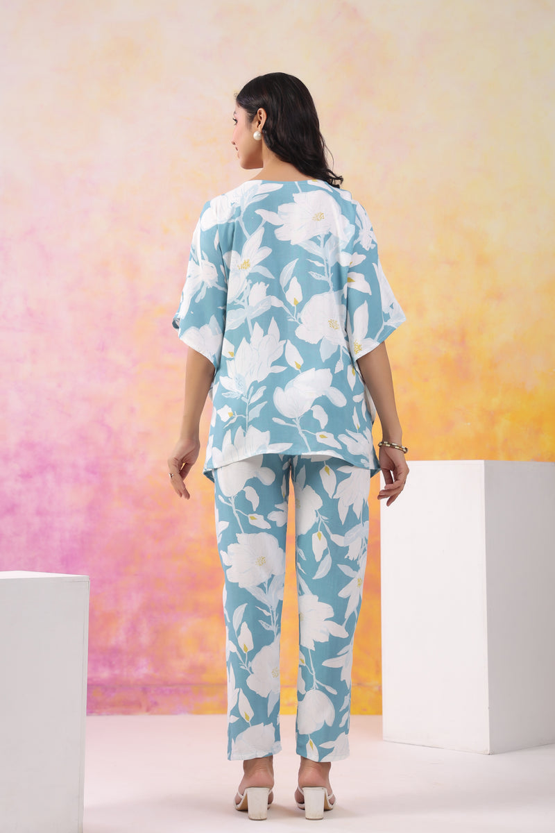 Premium Rayon Printed Night Suit