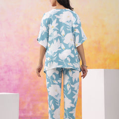 Premium Rayon Printed Night Suit