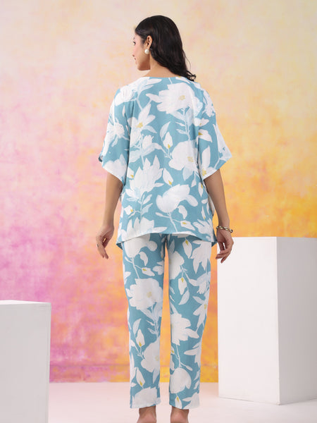 Premium Rayon Printed Night Suit