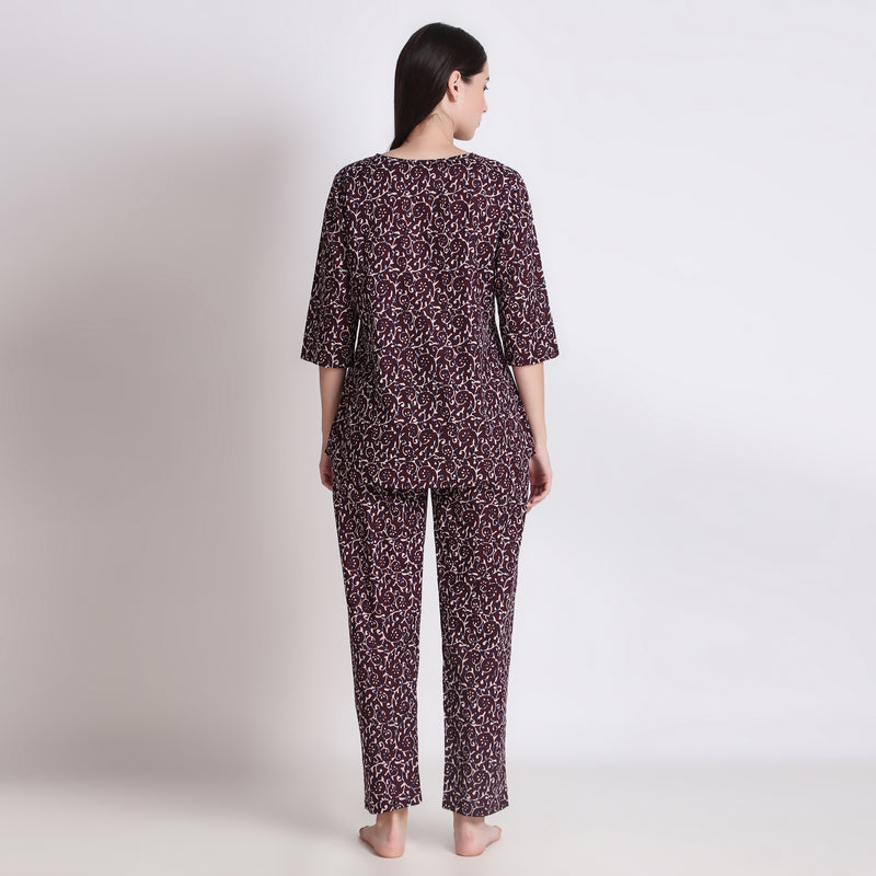Ichaa Pure Cotton Night Suit
