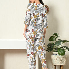 Premium Rayon Printed Night Suit