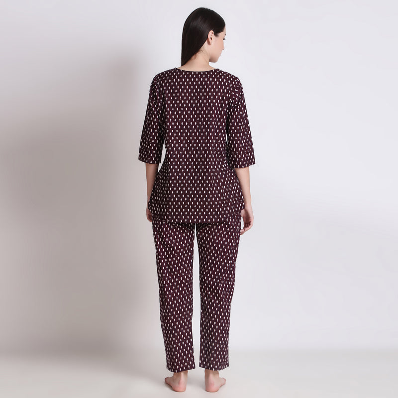Ichaa Pure Cotton Night Suit