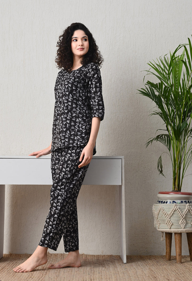 Ichaa Pure Cotton Night Suit
