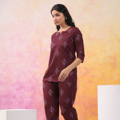 Ichaa Pure Cotton Night Suit