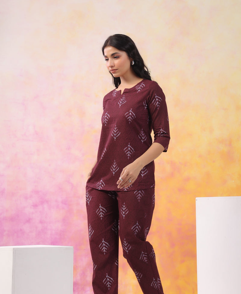 Ichaa Pure Cotton Night Suit