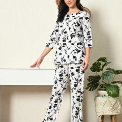 Premium Rayon Printed Night Suit
