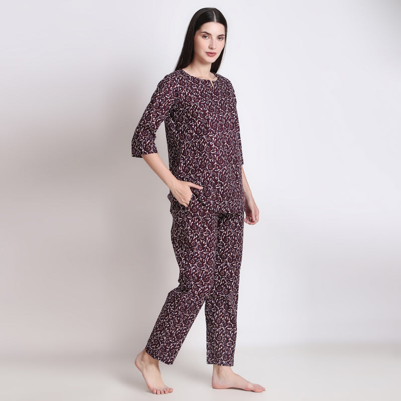 Ichaa Pure Cotton Night Suit