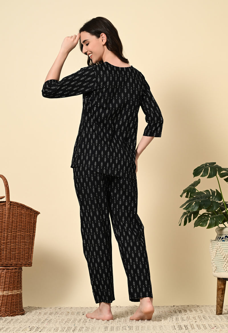 Ichaa Pure Cotton Night Suit