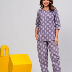 Ichaa Pure Cotton Night Suit