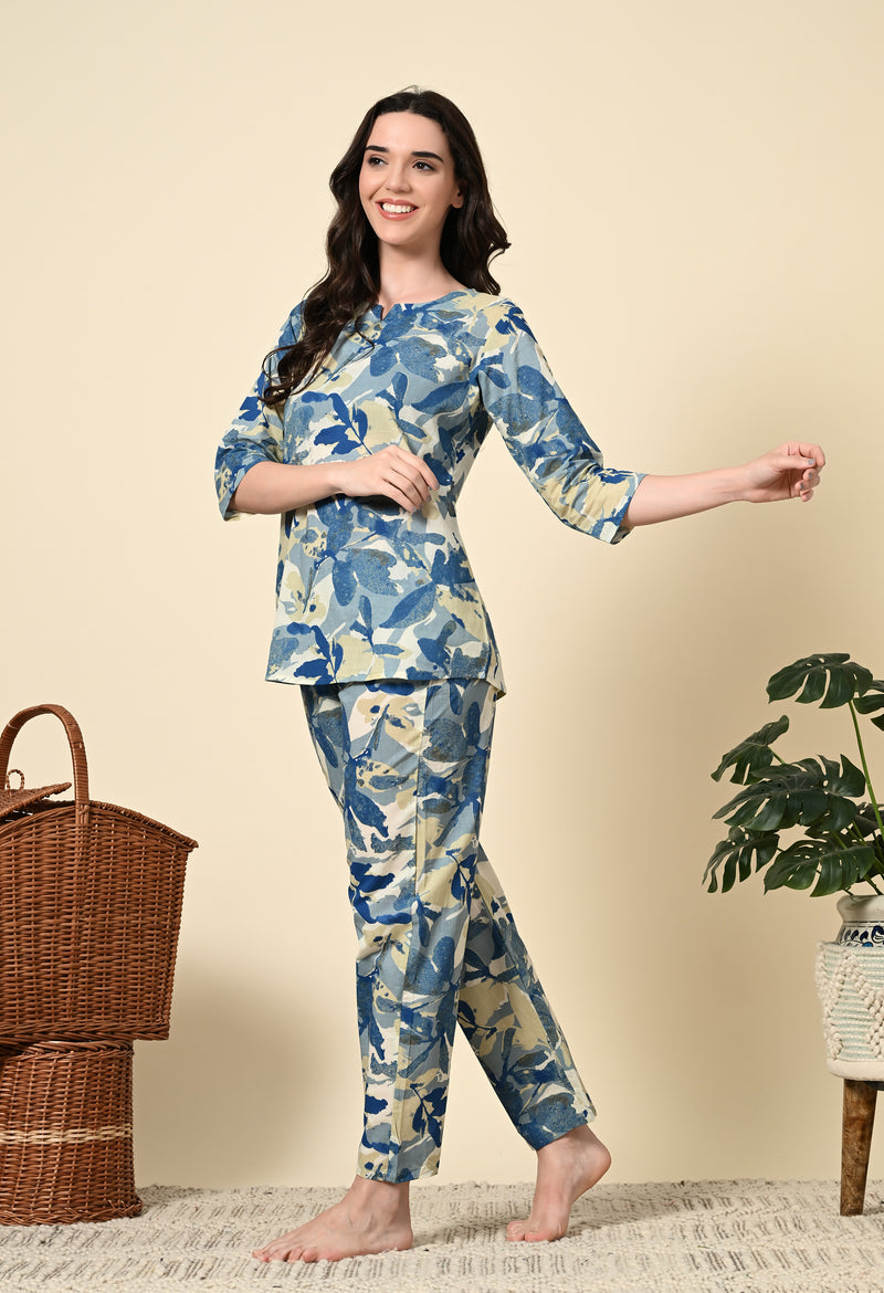 Ichaa Pure Cotton Night Suit