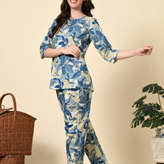 Ichaa Pure Cotton Night Suit