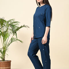 Premium Rayon Printed Night Suit