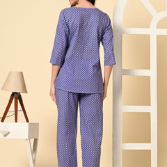 Ichaa Pure Cotton Night Suit