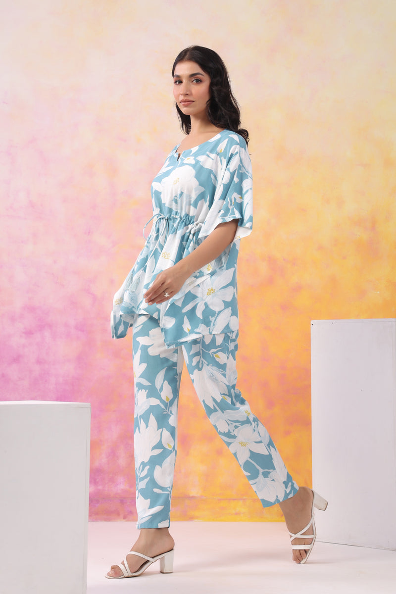 Premium Rayon Printed Night Suit