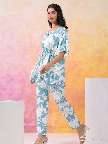 Premium Rayon Printed Night Suit