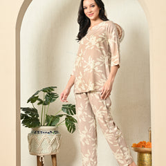 Premium Rayon Printed Night Suit