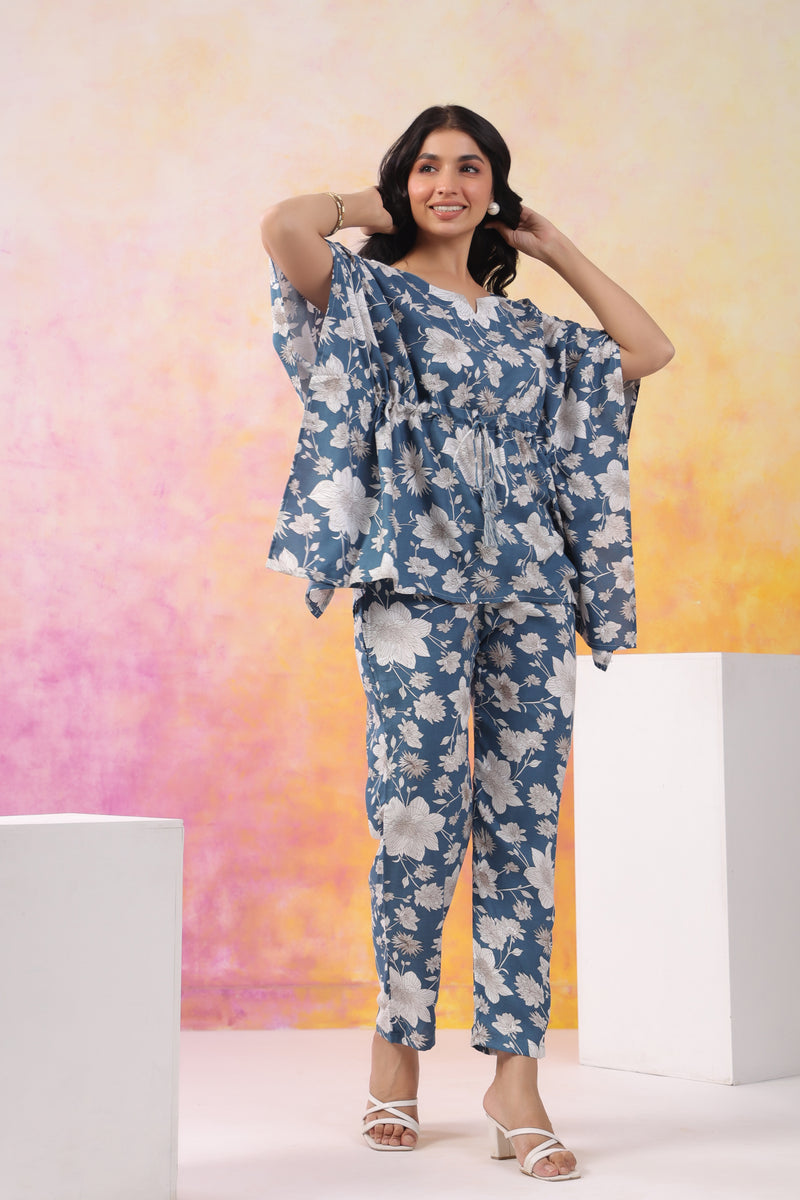 Premium Rayon Printed Night Suit