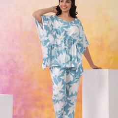 Premium Rayon Printed Night Suit