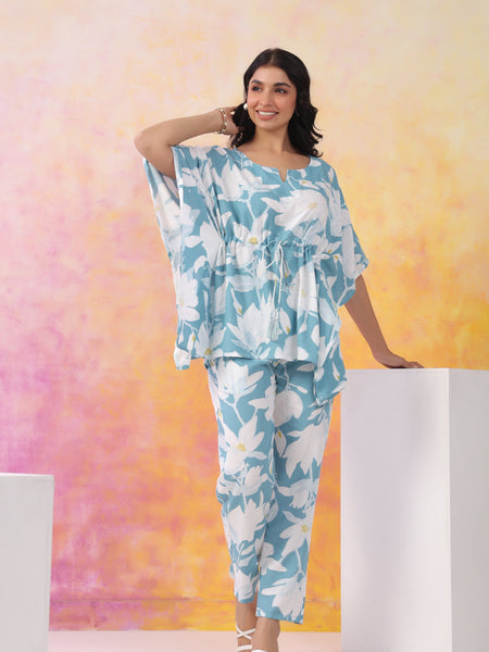 Premium Rayon Printed Night Suit
