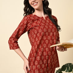 Ichaa Pure Cotton Night Suit