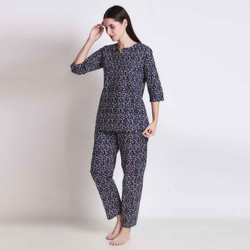Ichaa Pure Cotton Night Suit