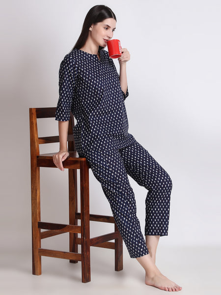Ichaa Pure Cotton Night Suit